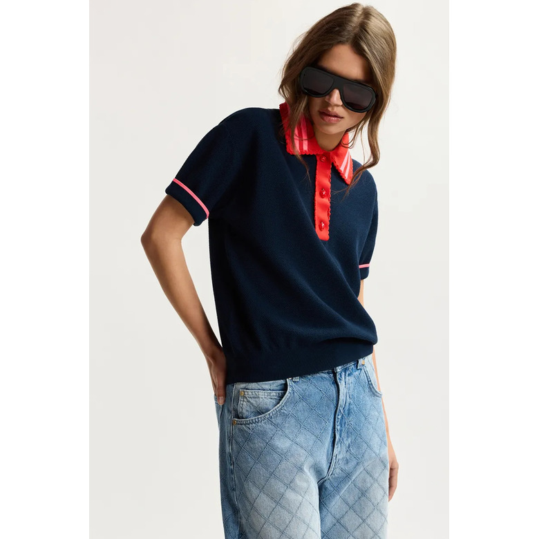 Essentiel polo blau 2