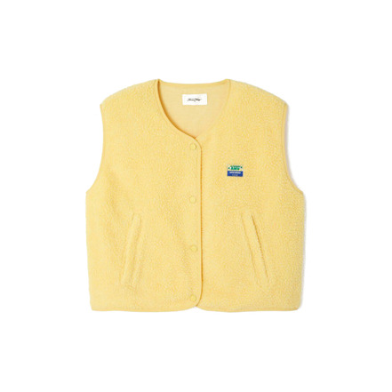 American Vintage weste gelb