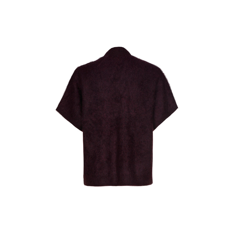 Xandres strickjacke lila 2