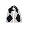 Xandres echarpe gris 1