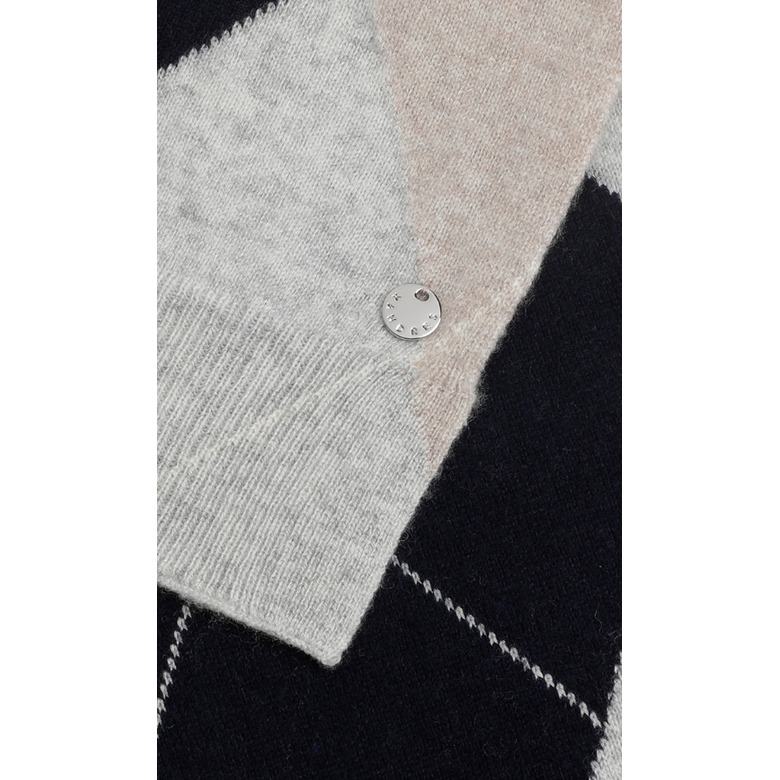 Xandres echarpe gris 2