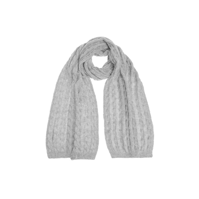 Xandres echarpe gris 1