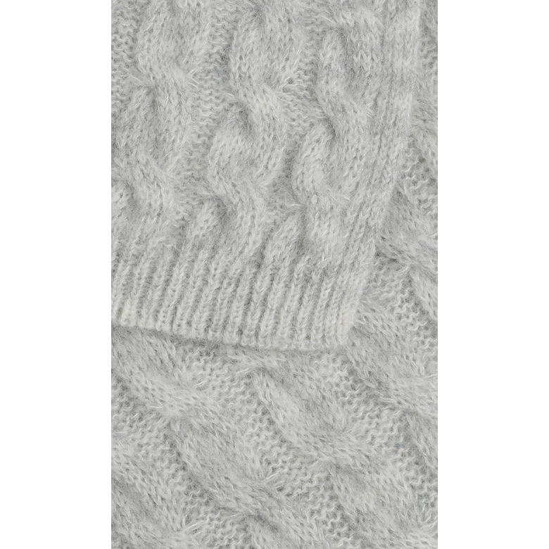 Xandres echarpe gris 2