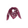 Xandres schal bordeaux 1