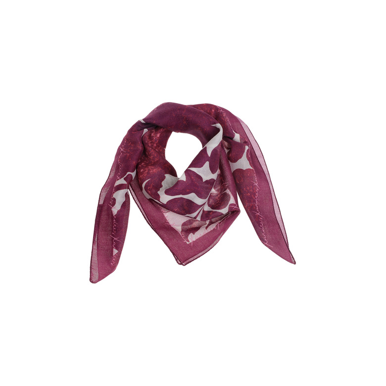 Xandres schal bordeaux 1