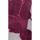 Xandres schal bordeaux 2
