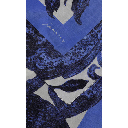Xandres schal blau