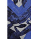 Xandres echarpe bleu 2