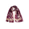 Xandres echarpe bordeaux 1