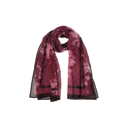 Xandres schal bordeaux