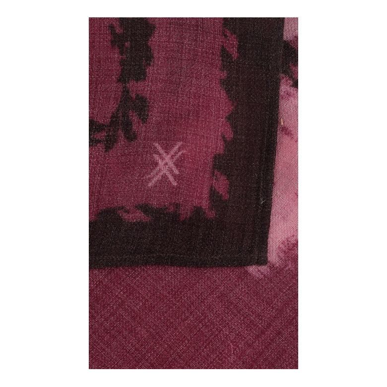 Xandres echarpe bordeaux 2