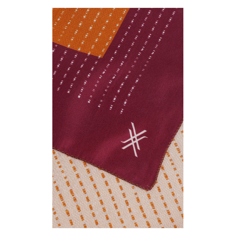 Xandres echarpe multicolor 2