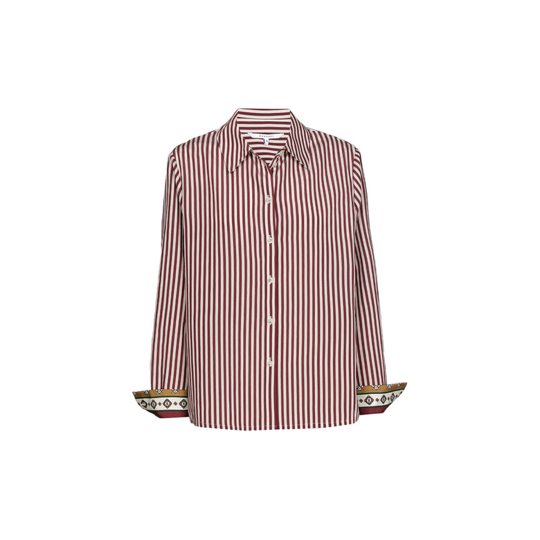 Xandres bluse bordeaux 1