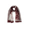 Xandres echarpe bordeaux 1