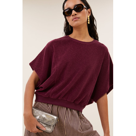By-bar bluse bordeaux
