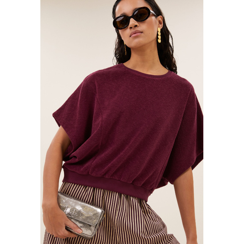 By-bar blouse bordeaux 2