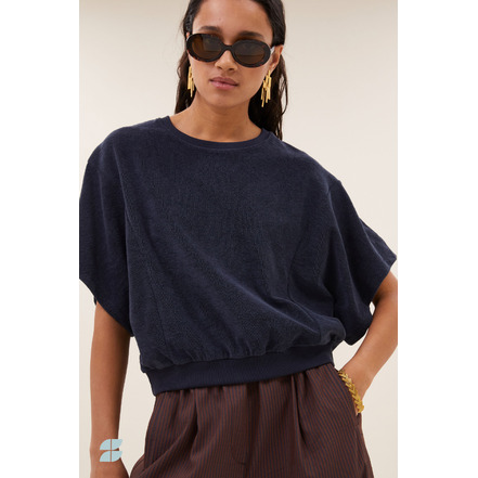 By-bar bluse blau