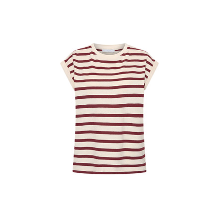 By-bar t-shirt bordeaux