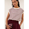 By-bar t-shirt bordeaux 2