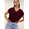 By-bar pullover bordeaux 2