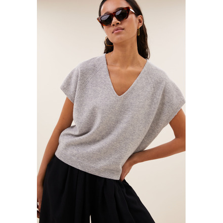 By-bar sweater grey