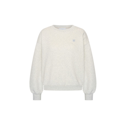 By-bar sweater grau