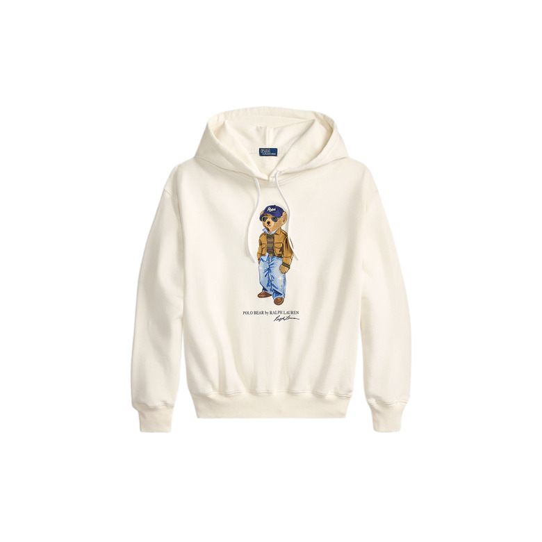 Ralph Lauren hoodie ecru 1