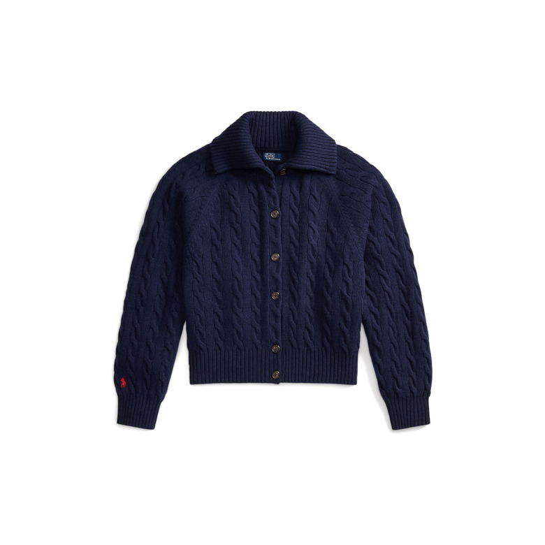 Ralph Lauren strickjacke blau 1