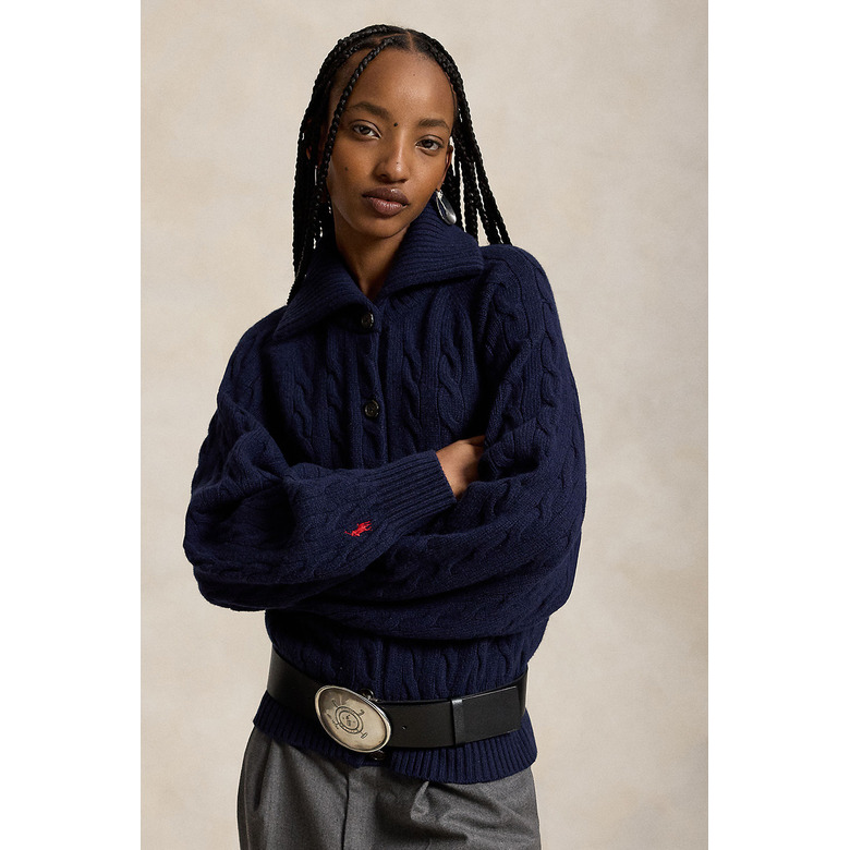 Ralph Lauren strickjacke blau 2