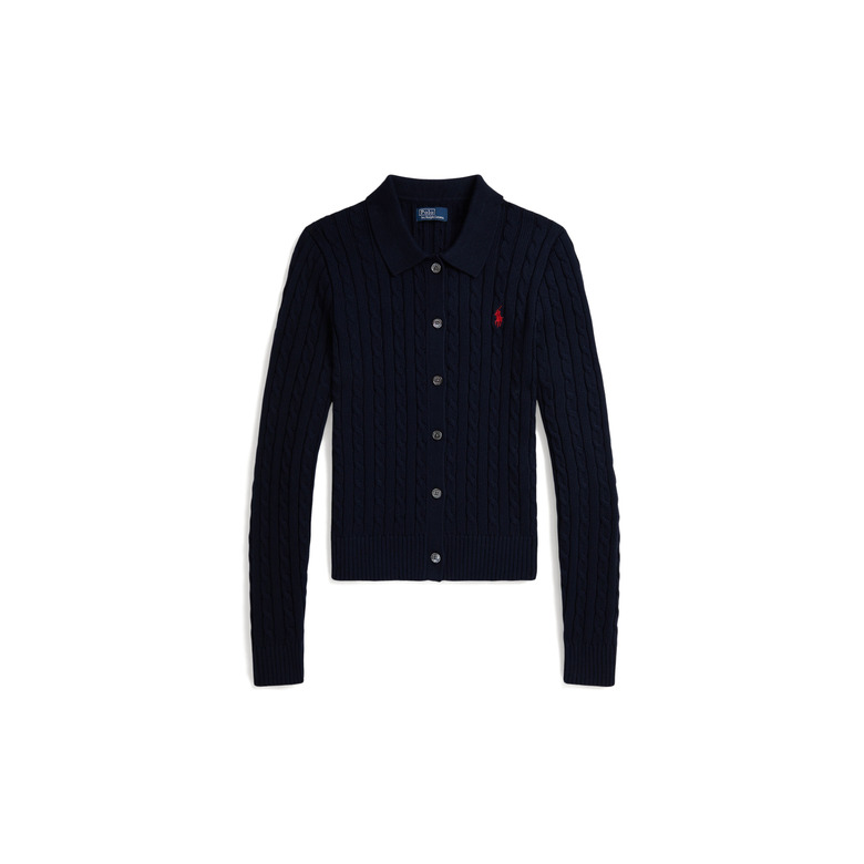 Ralph Lauren cardigan blauw 1