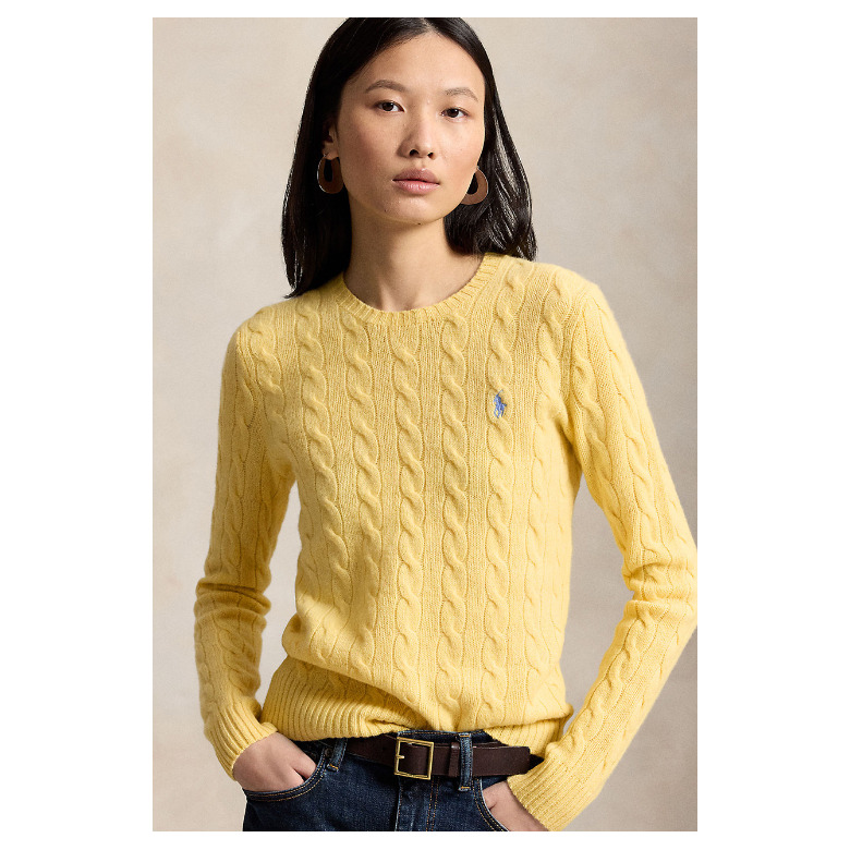 Ralph Lauren sweater yellow 2