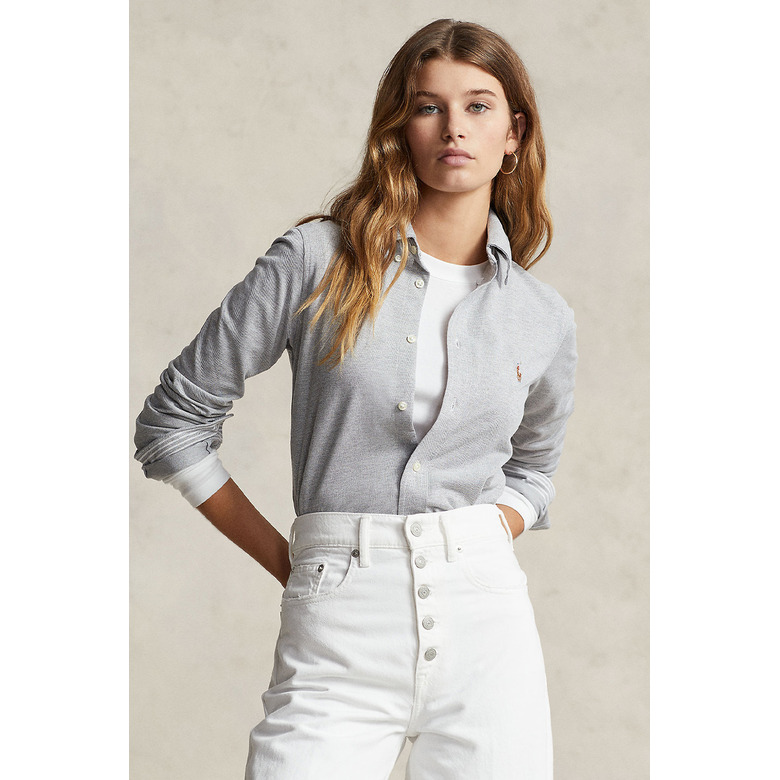 Ralph Lauren blouse grey 2