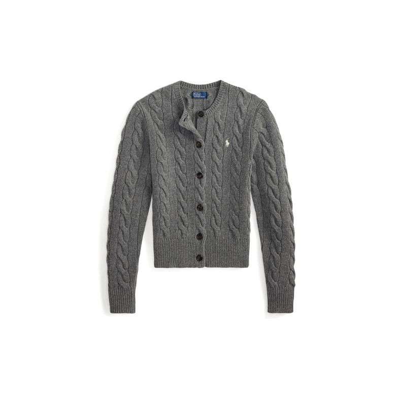 Ralph Lauren strickjacke grau 1