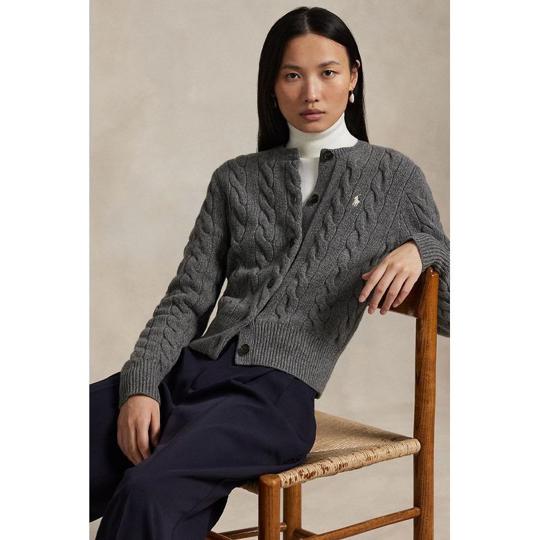 Ralph Lauren strickjacke grau 2