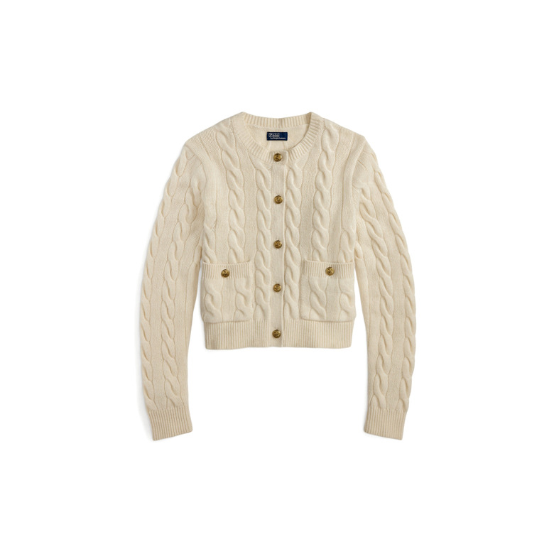 Ralph Lauren cardigan beige 1
