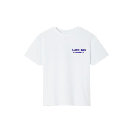 American Vintage t-shirt weiss