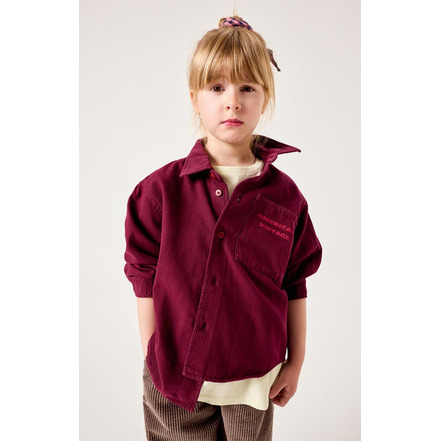 American Vintage bluse bordeaux