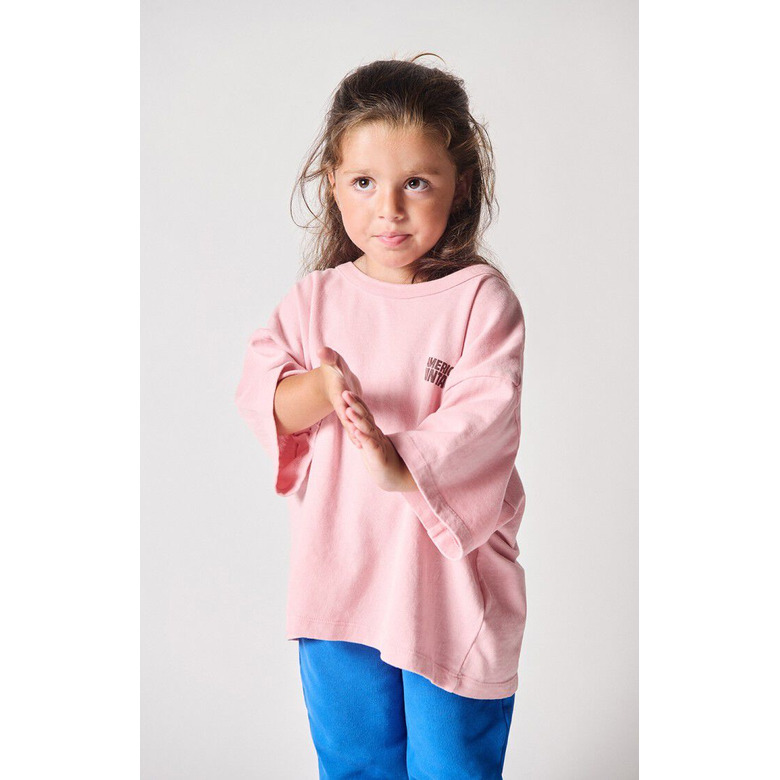 American Vintage t-shirt roze 2