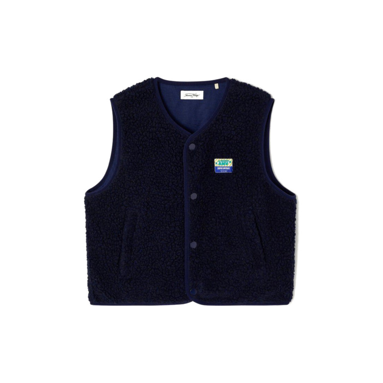 American Vintage weste blau 1
