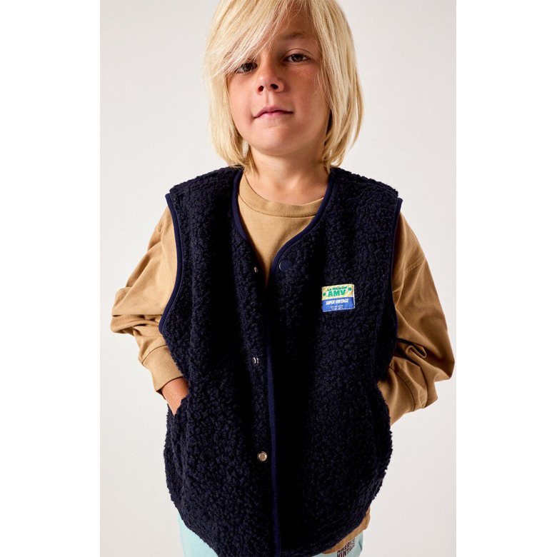 American Vintage weste blau 2