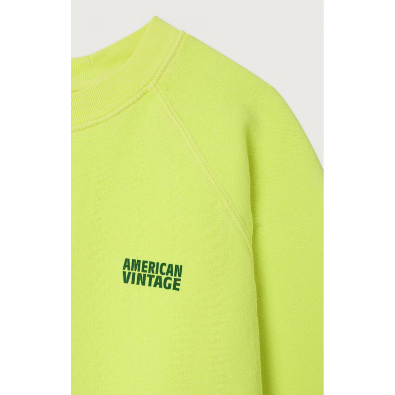 American Vintage sweater jaune 2