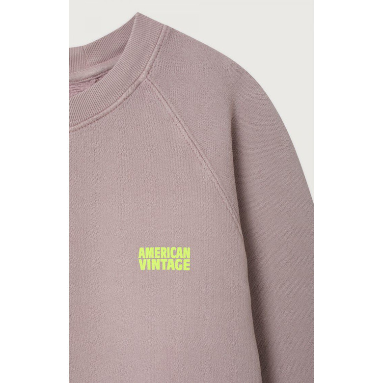 American Vintage sweater rose 2
