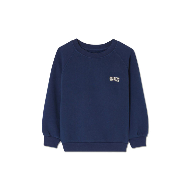 American Vintage sweater blau 1