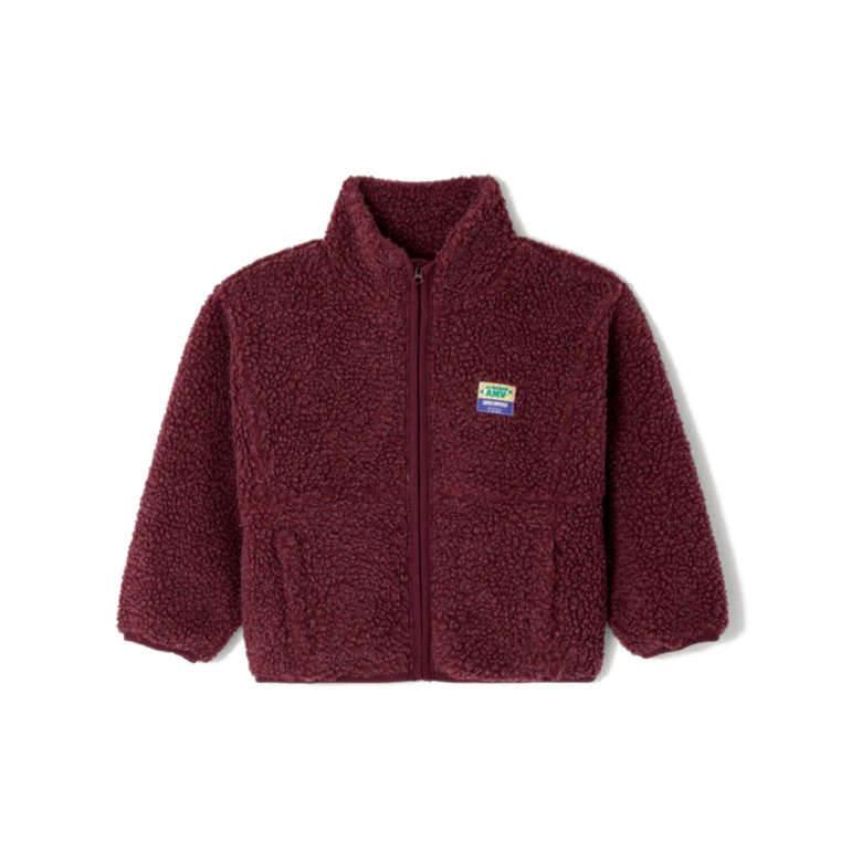 American Vintage veste bordeaux 1
