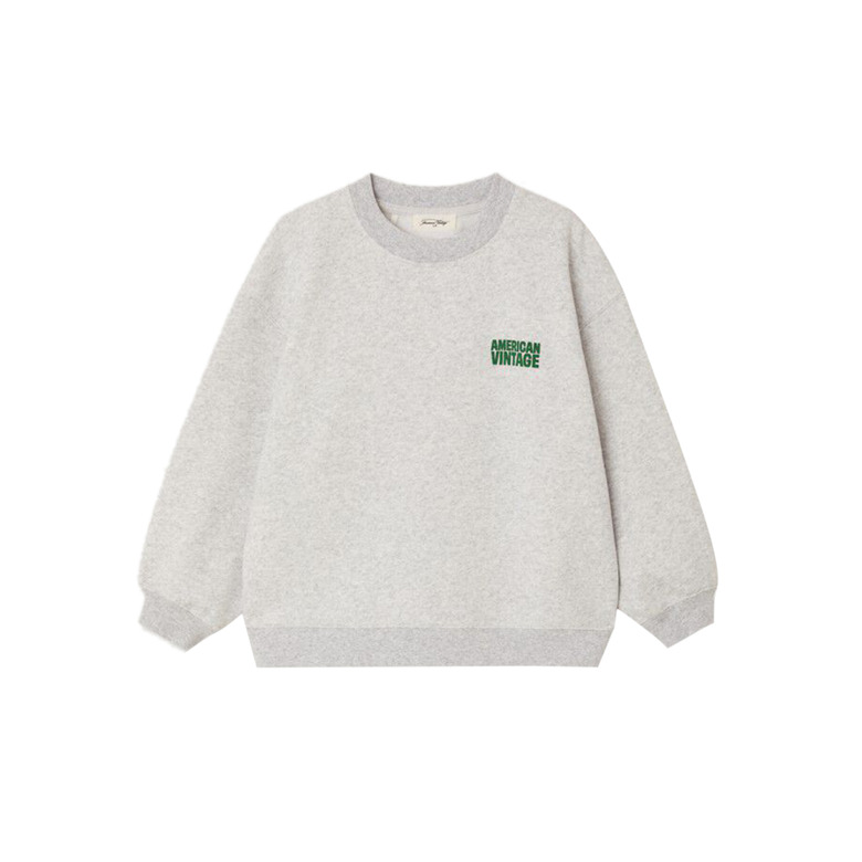 American Vintage sweater gris 1