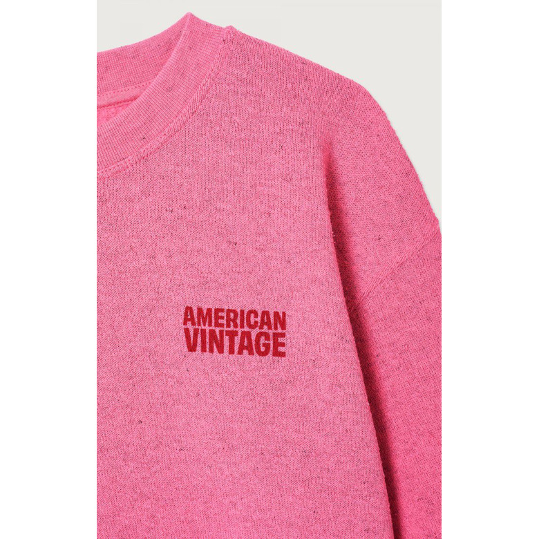 American Vintage sweater rose 2
