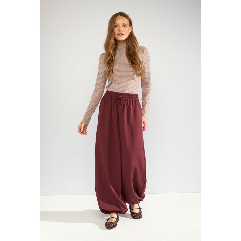 Numph broek bordeaux 2