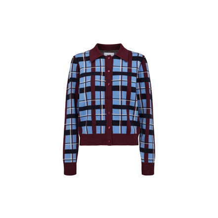 Numph cardigan blauw