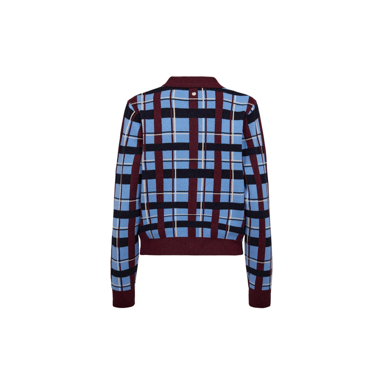 Numph cardigan blauw 2