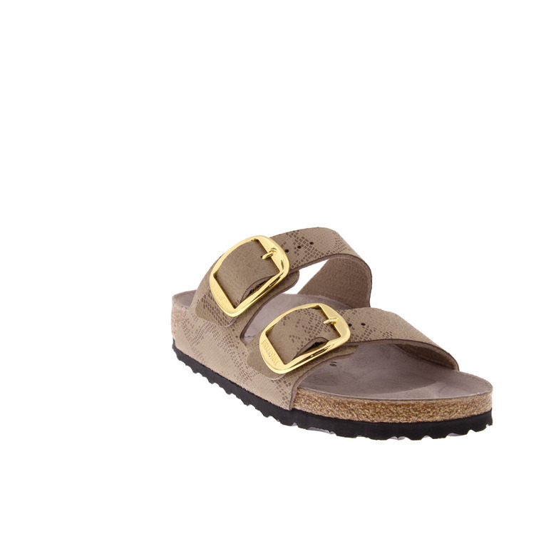 Birkenstock slippers taupe 2